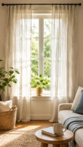 Use Linen Panels for Relaxed Texture