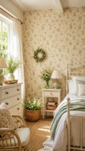 Use Small Floral Prints for Cottage Charm