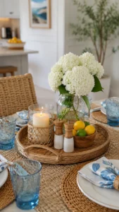 Use a Tray as the Main Centerpiece