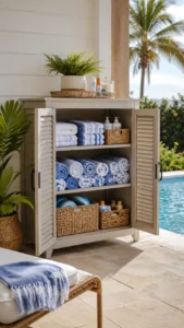 Use a Waterproof Outdoor Cabinet