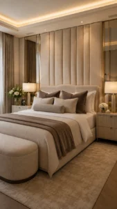 Use an Upholstered Headboard