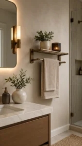 Wall Mounted Towel Rack Ideas for Everyday Bathroom Function