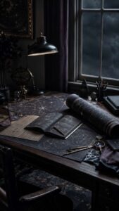 Cover a Desk With Unfinished Star Charts