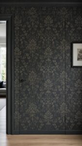 Disguise the Door With Continuous Pattern
