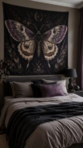 Hang One Oversized Moth Tapestry