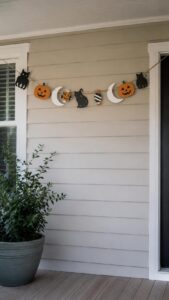 Hang a Folk Art Character Garland