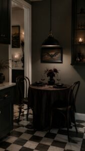 Lower the Light Over the Small Table