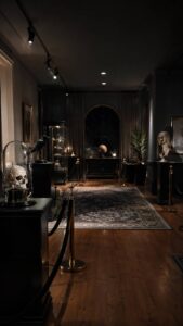 Midnight Museum Room Decor With Exhibits That Should Not Exist