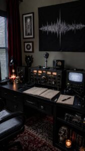 Paranormal Radio Room Decorations Tuned Beyond the Living