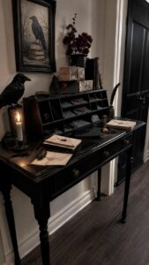Raven Mailroom Decorations for Mysterious Messages
