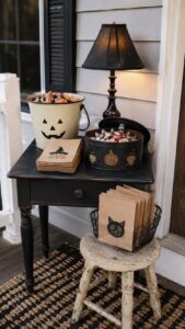Set Up a Vintage Treat Station