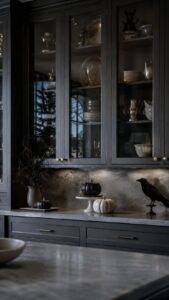 Shadow Cabinet Kitchen With Glass Front Mystery