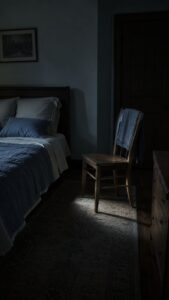 Turn One Chair Toward the Bed