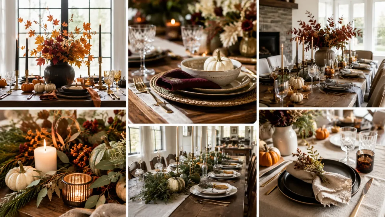 Fall Dining Table