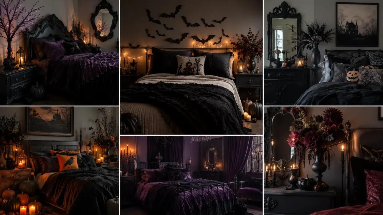 halloween bedroom decor