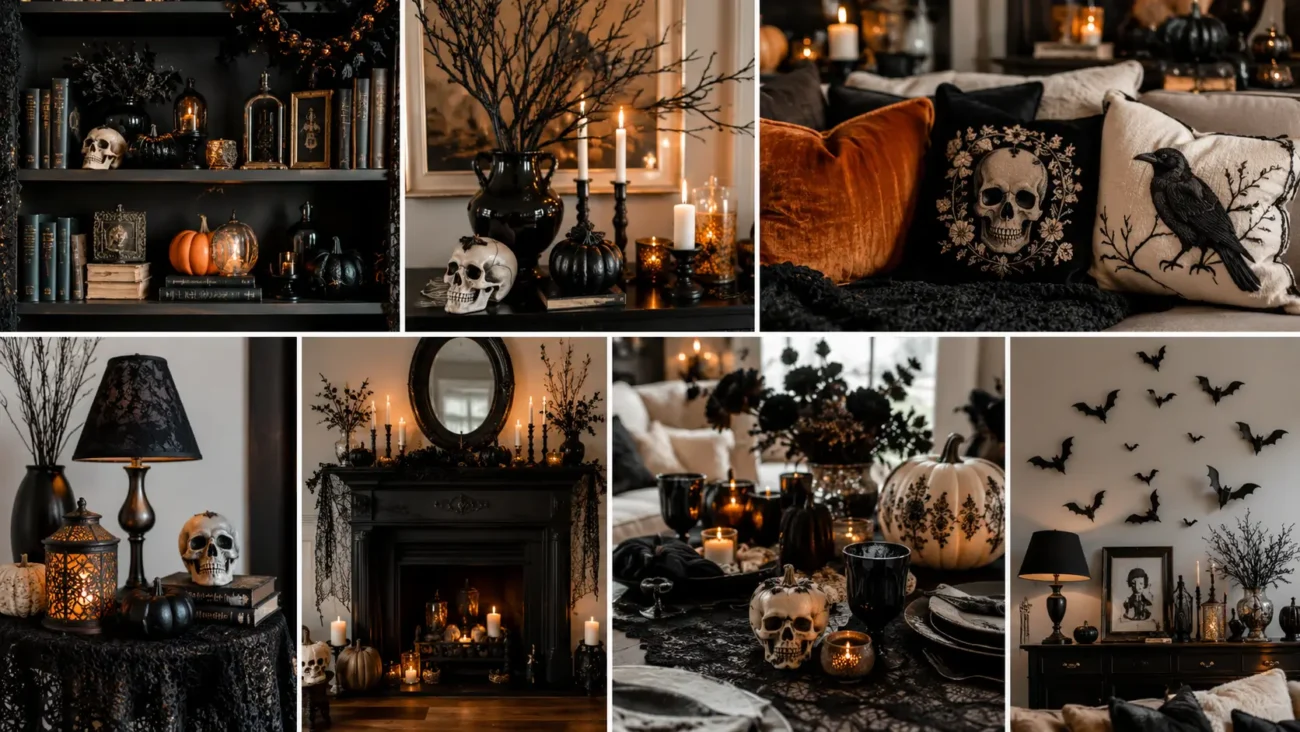 halloween living room decorations