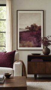 Bring Mulberry Into Framed Artwork