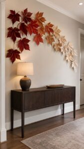 Build a Curved Leaf Canopy Over a Console