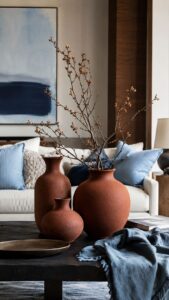 Center the Room With Rust Ceramics