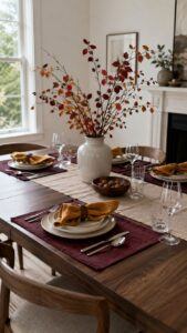 Layer Both Shades at the Dining Table