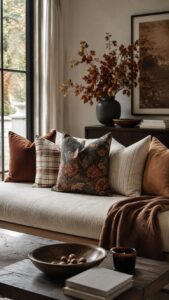 Mix Cushion Panels Instead of Matching Prints