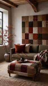 Patchwork Textile Decor With Collected Character