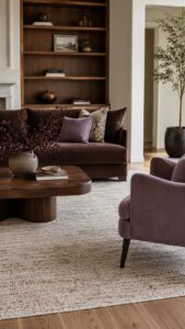 Unite Both Shades With an Oatmeal Rug