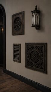Whispering Vent Wall Decor With Secrets Behind the Plaster